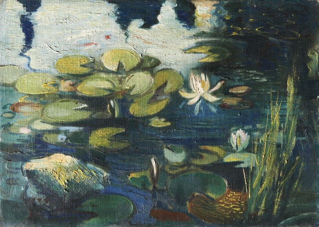 이인성 '연못, 1933' 출처 대구미술관 홈페이지